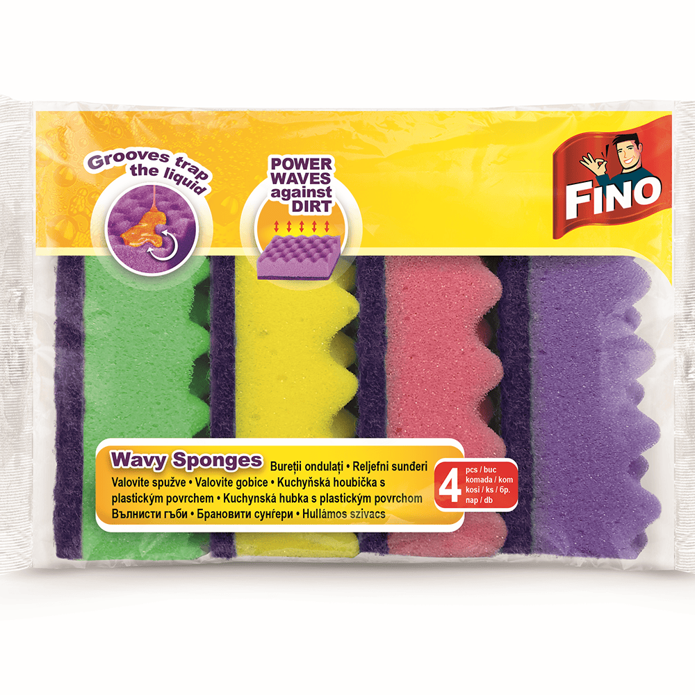 FINO BURETI ONDULATI 4 BUC SET