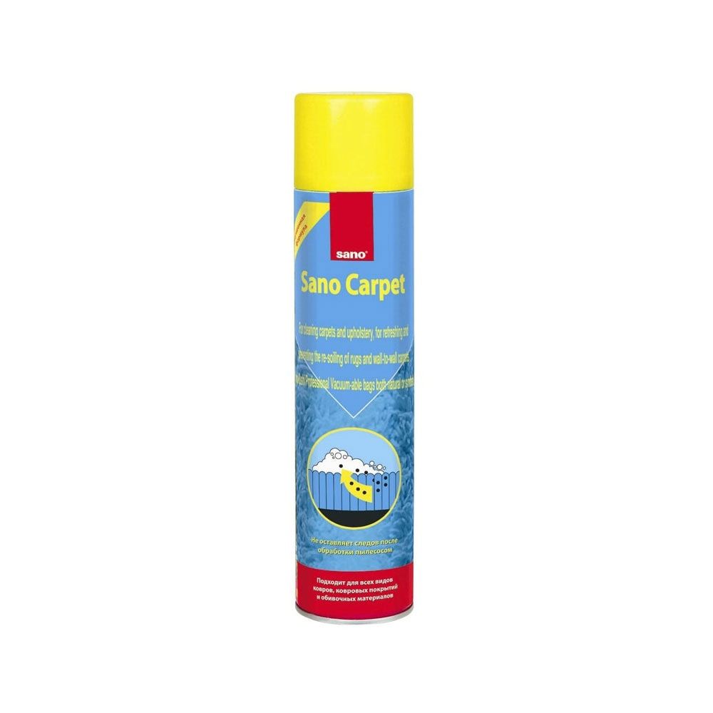SANO CARPET SHAMPOO 600 ml DET. SPRAY COVOARE