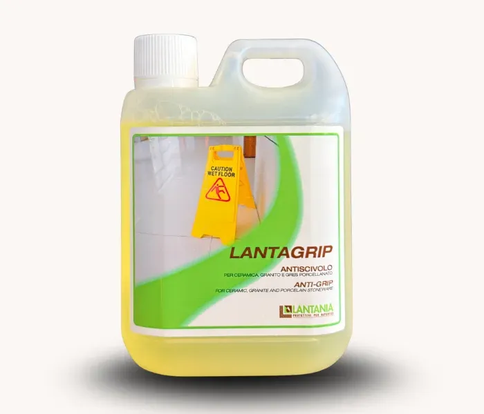 Solutie antialunecare pentru gresie, granit, piatra naturala – profesionala   Lantagrip 1 litru