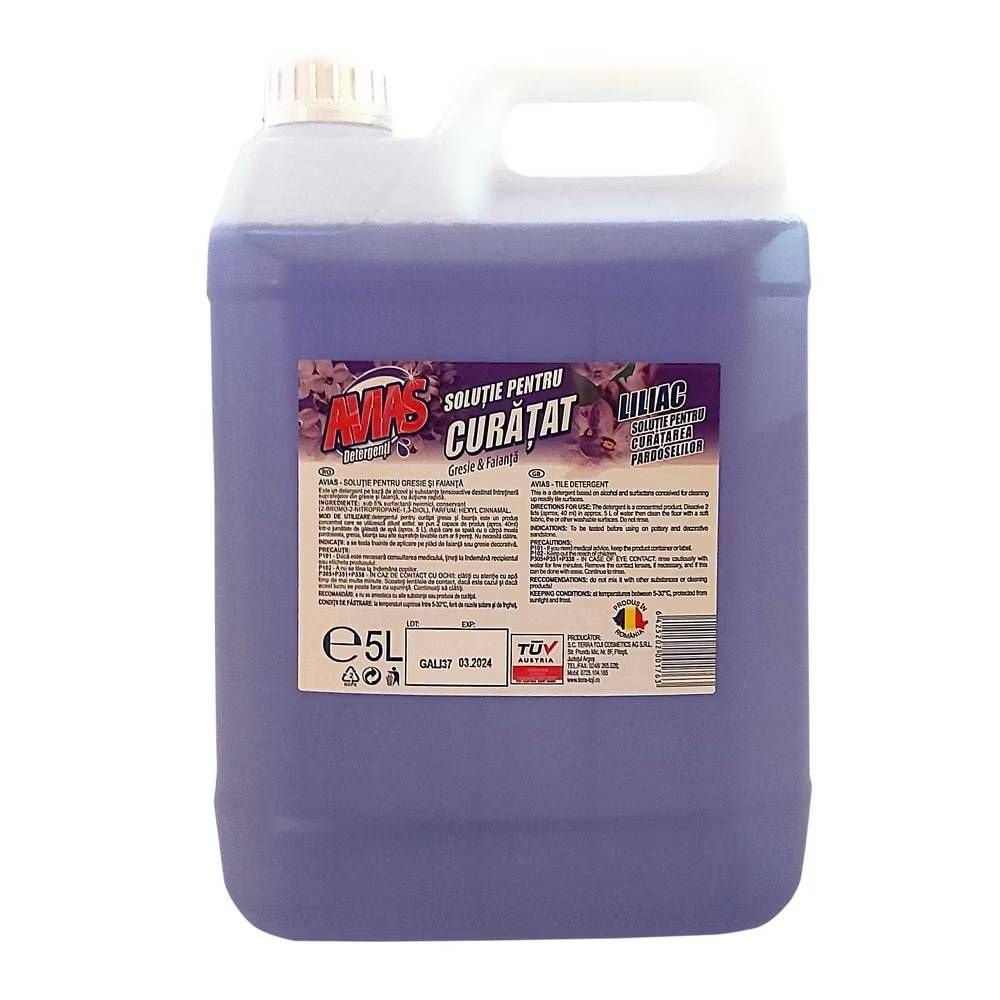 SOLUTIE GRESIE SI FAIANTA AVIAS 5L LILIAC