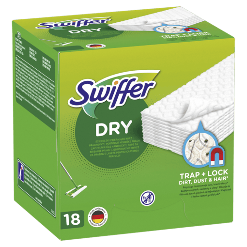 SWIFFER REZERVA LAVETE USCATE MOP 18BUC